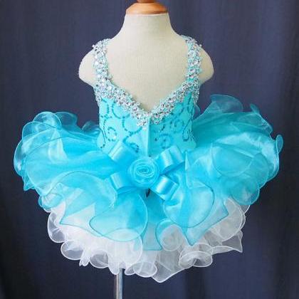 Lafine Elegant Chiffon Tutu Flower Girl Dress Baby..
